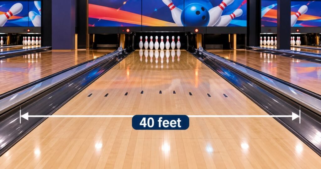 Part of a Bowling Lane