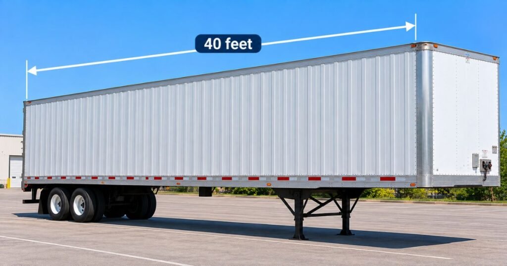 Semi-Trailer Container Unit